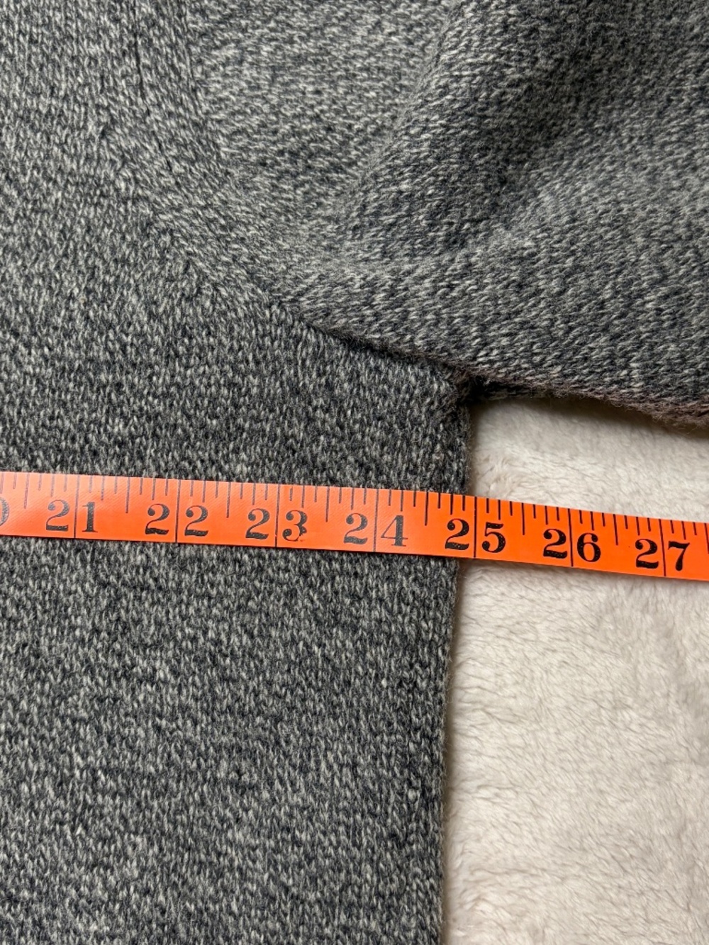 Banana Republic Sweater Mens XL Sherpa Shawl Collar Wooden Buttons Merino Wool - Picture 7 of 7